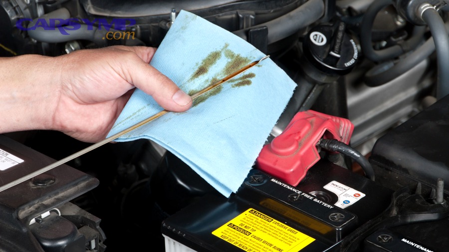 Cartridge oil filter element used in some engines