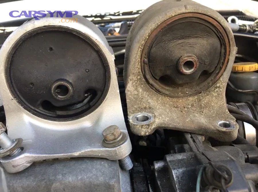 Is it safe to drive with bad engine mount symptoms?