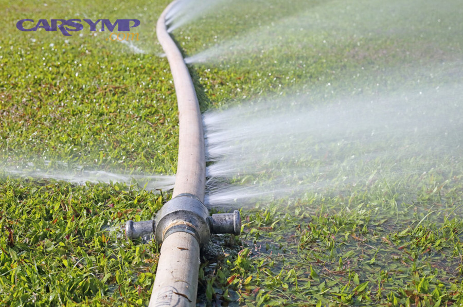 Hydraulic lines on heavy equipment where operating habits affect hose life