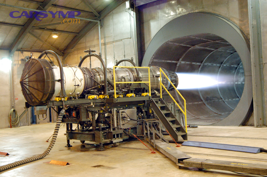 engine undergoing controlled testing representing proof-first diagnosis before major repair