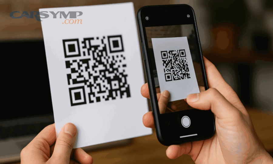 OBD2 Bluetooth dongle used for scanning