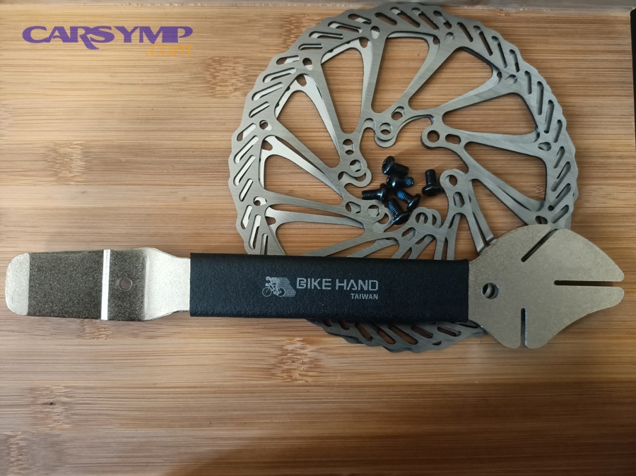 Tool used to correct rotor runout or rotor alignment issues