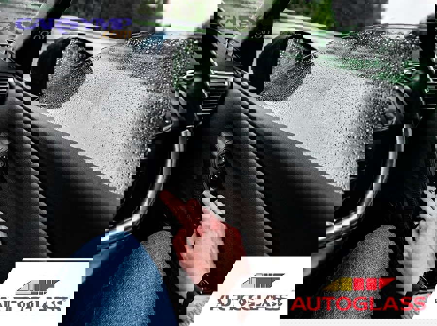 automotive battery testing with multimeter showing voltage measurement