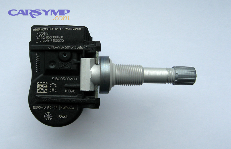 TPMS sensor module that can be affected by sealant contamination