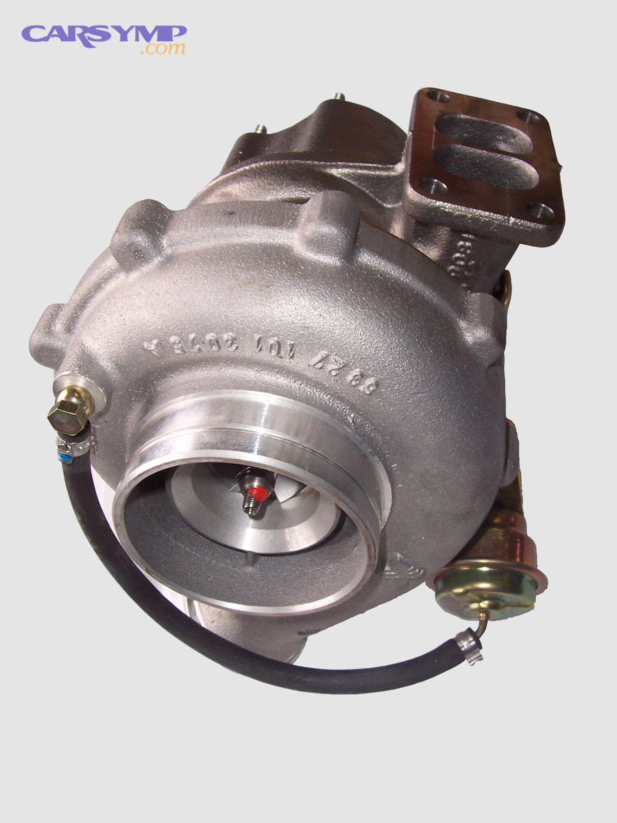 Turbocharger with wastegate on a diesel engine