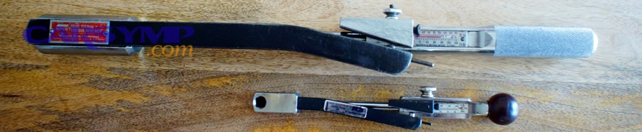 Torque wrenches used for tightening fasteners to a specified torque