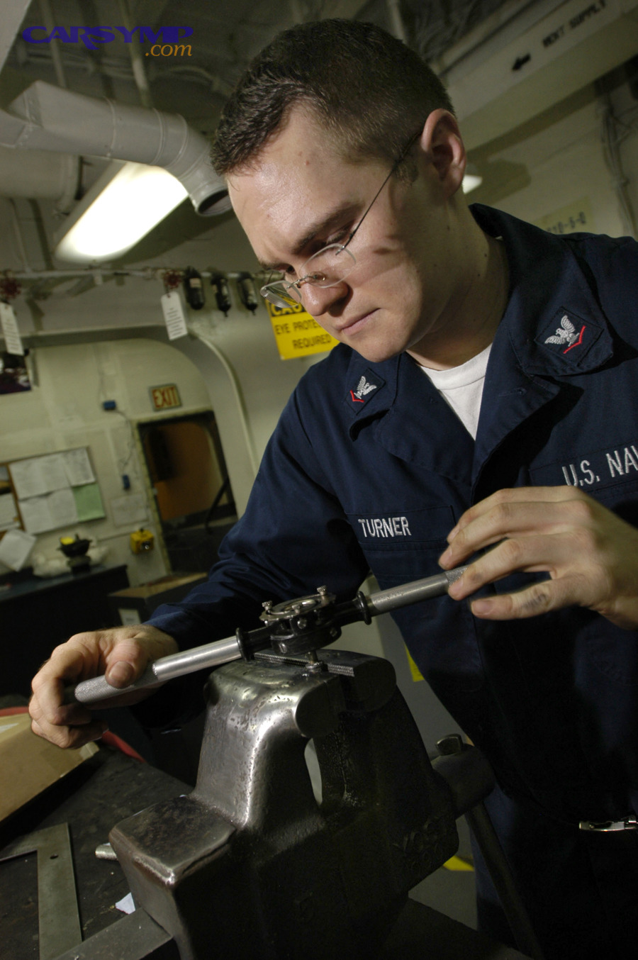 Using a tap-and-die set to cut threads carefully