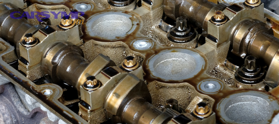 Head gasket example removed from engine