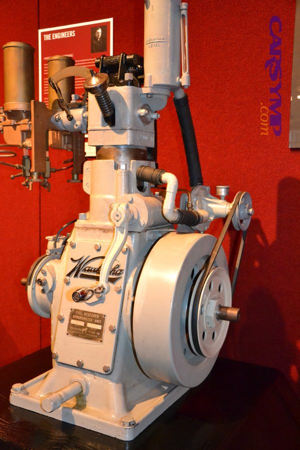 CFR knock test engine used in octane/knock testing