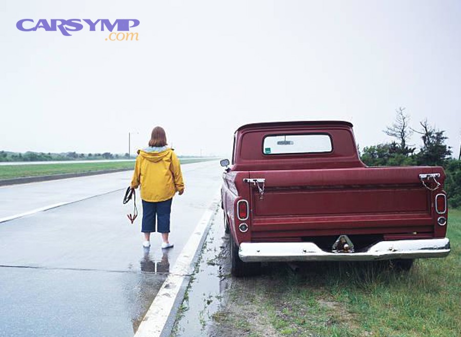 Temperature gauge illustration showing car overheating warning