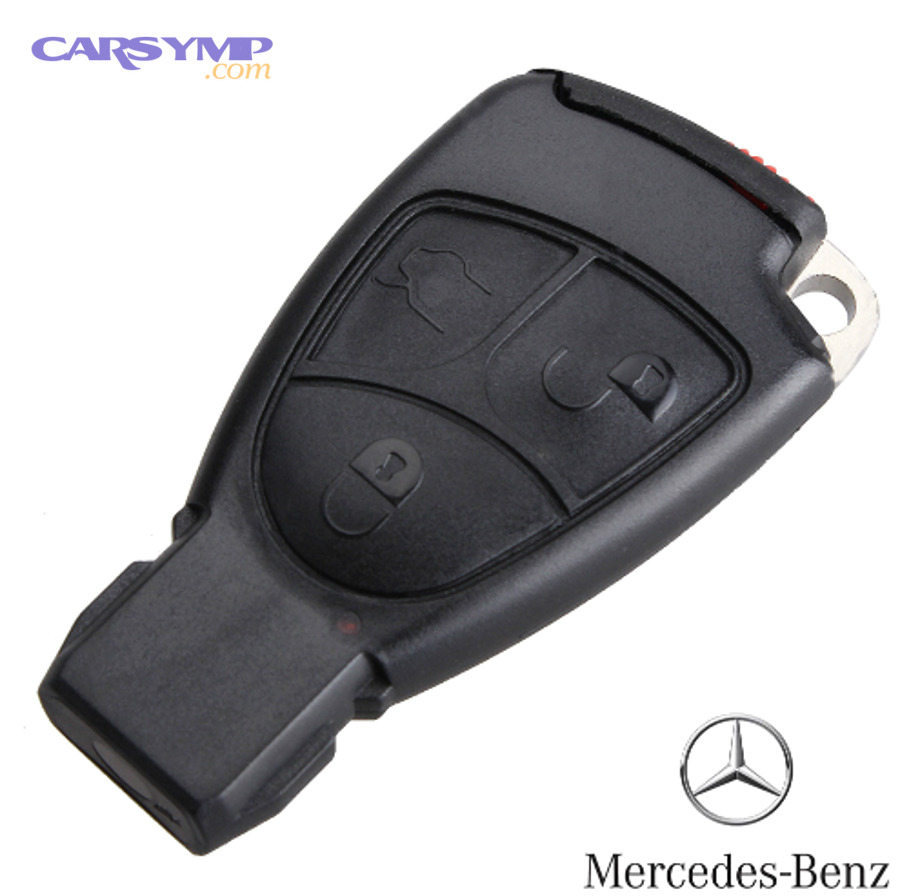 Car key fobs on a table used for spare key testing and troubleshooting