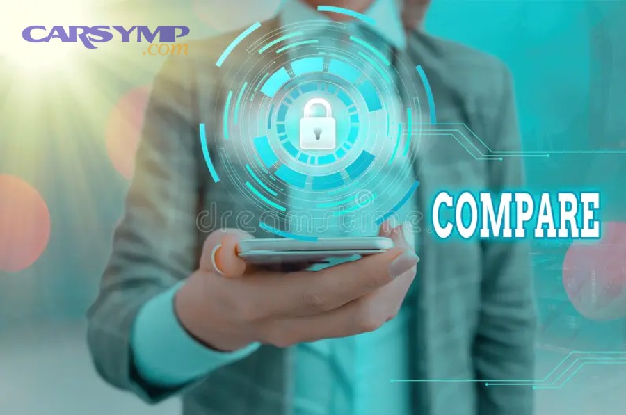 conceptual hand writing showing compare business photo showcasing estimate measu