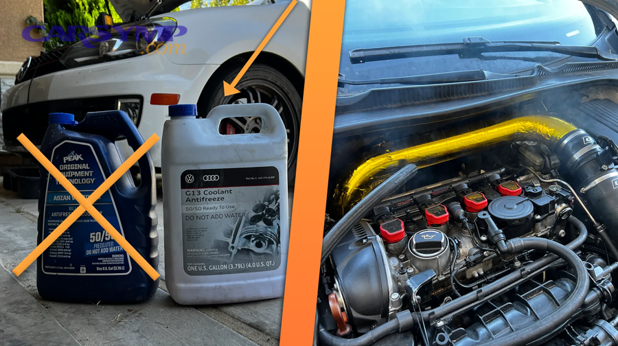 How do you handle special post-repair cases like contamination, coolant mixing mistakes, and persistent overheating?