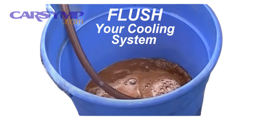 Infrared thermometer for checking heater hose temperature difference after flush