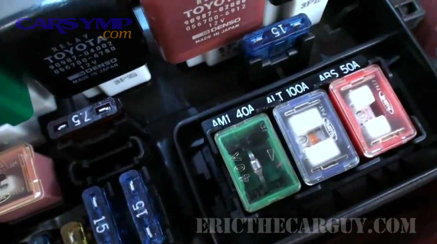 Is it safe to replace a fuse or relay yourself?