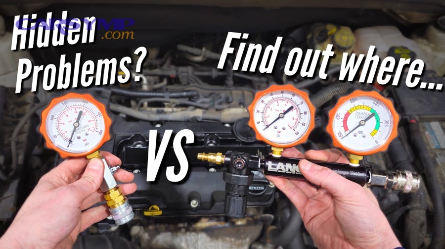 Are compression and leak-down tests interchangeable for diagnosing engine problems?