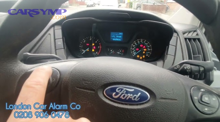 Immobilizer warning icon used as a diagnostic clue