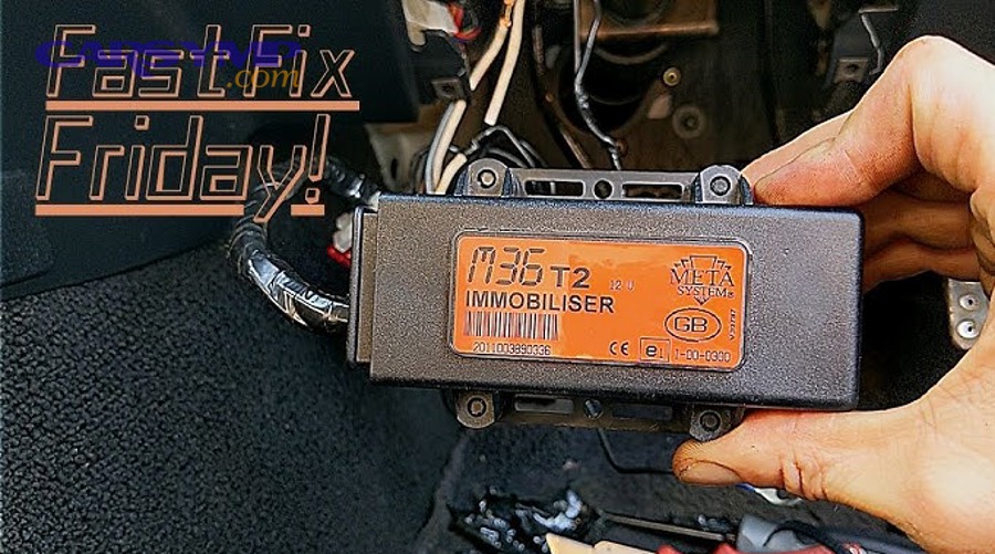 Generic aftermarket car alarm wiring diagram showing engine cut relay and main unit