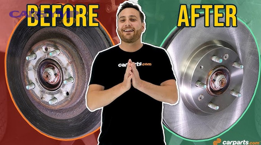 Disc brake caliper assembly labeled diagram