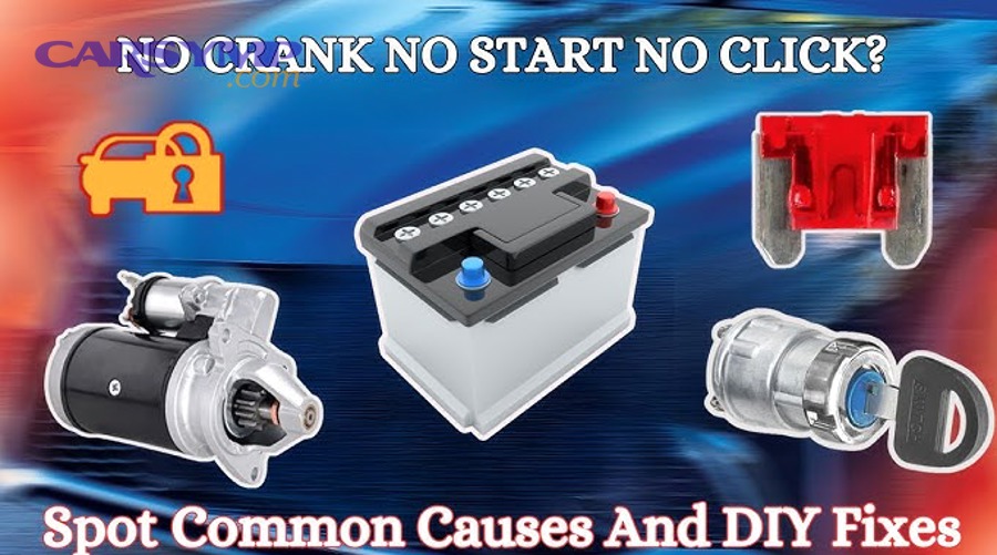 What causes a no crank condition?