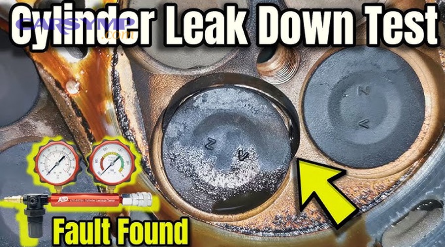 Spark plug removed for engine testing