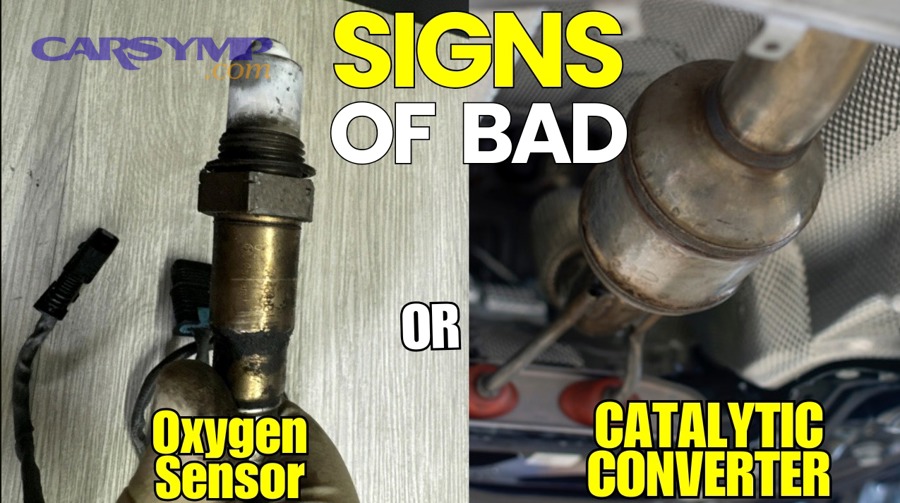 What advanced tests confirm converter efficiency when O2 data is ambiguous?