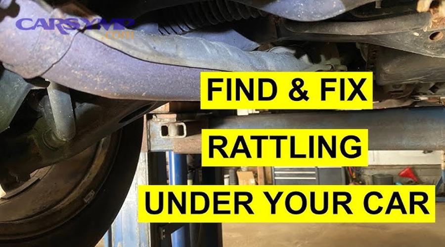 vehicle suspension components including control arms bushings and sway bar links that can rattle when worn