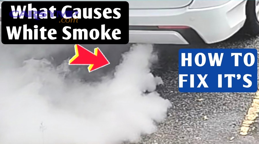 What can look like exhaust smoke but isn’t ?