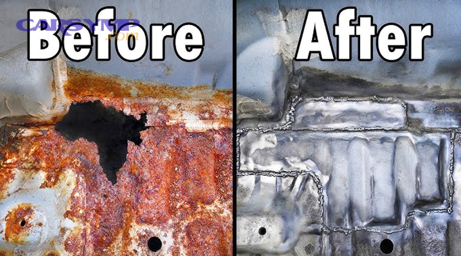 Check engine light icon on dashboard as an example of a warning that should trigger a pre-repair checklist