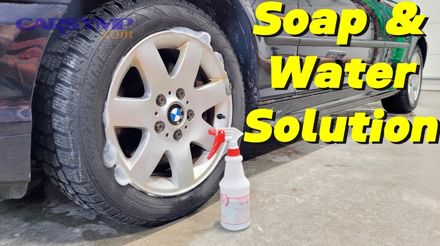 What do you need for a reliable soapy water leak test?