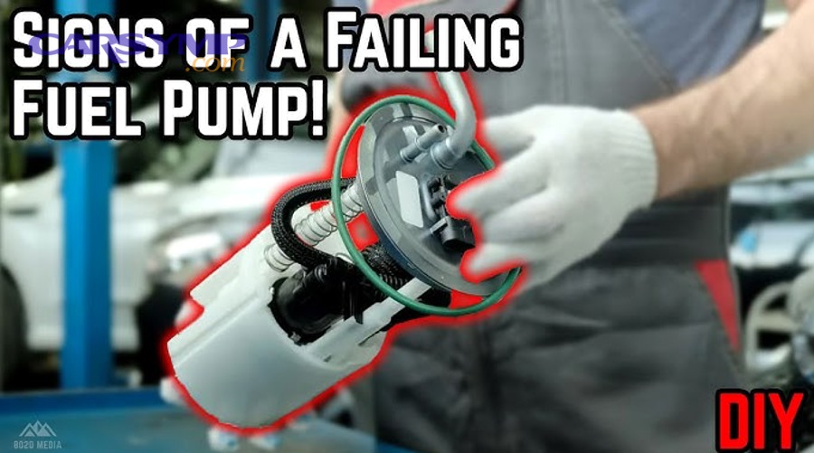 Under-hood fuse and relay box where fuel pump relay may be located