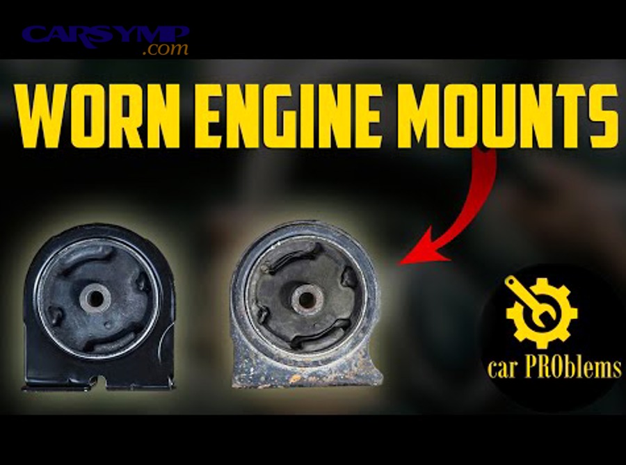 What causes engine mount failure, and how fast can it progress?