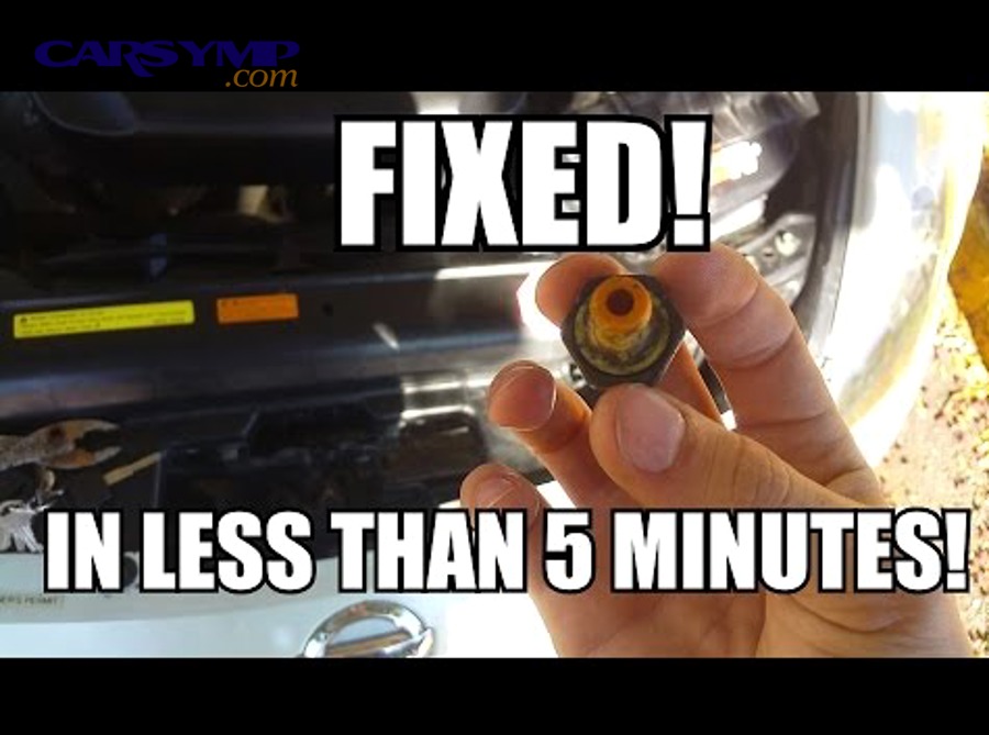 How do you verify the repair and prevent the rough idle from coming back?