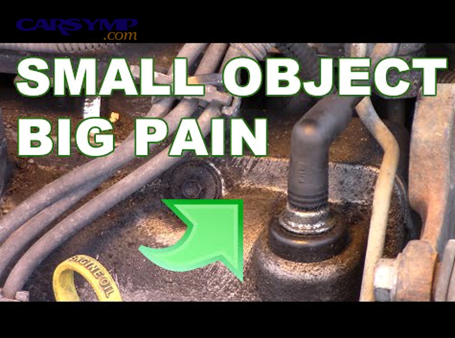 YouTube thumbnail for a how to replace your PCV valve tutorial