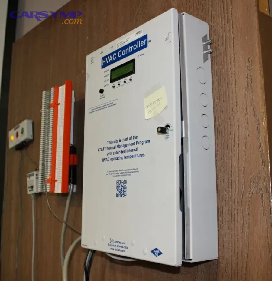 How can you diagnose HVAC control panel failures safely?