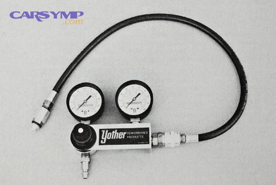 Diagram showing piston movement and top dead center position