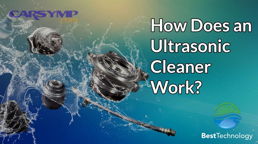 Ultrasonic fuel injector cleaner and tester used for bench service