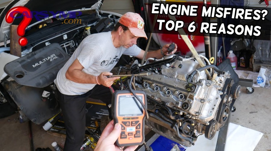 What does “misfire after repairs” mean and why does it happen?