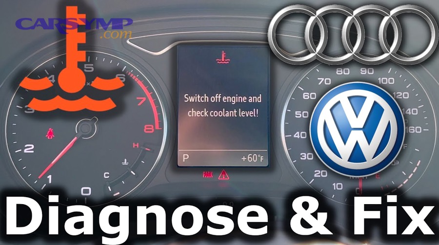 What advanced diagnostics help find hidden coolant loss when the warning keeps returning?