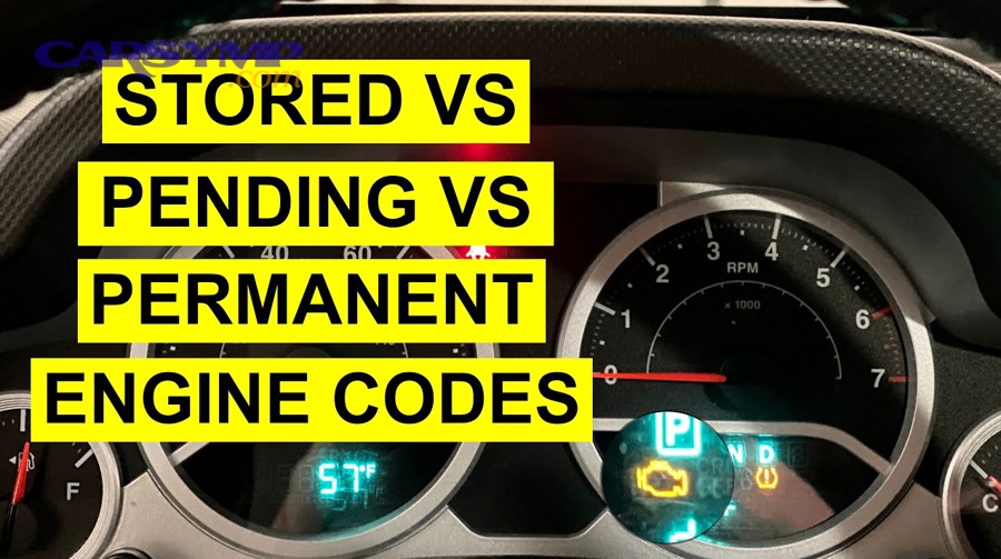 Diagram showing OBD2 placement example in a vehicle
