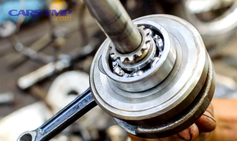 Is it safe to drive with suspected manual gearbox bearing noise symptoms (yes/no)?