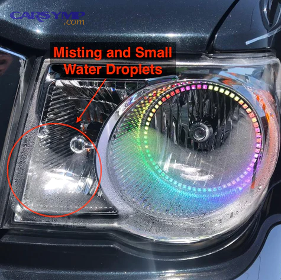 When should you replace the headlight assembly or call a professional?