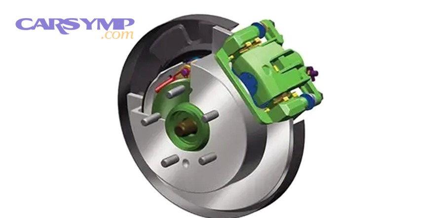 Drum-in-hat parking brake shoes and hardware components
