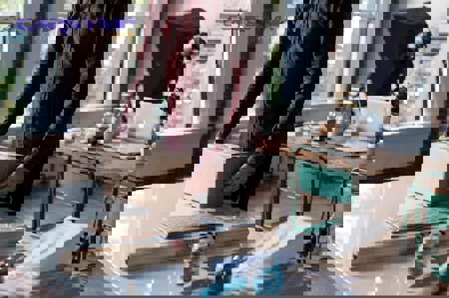 Car dashboard showing check engine light warning indicating rough idle condition