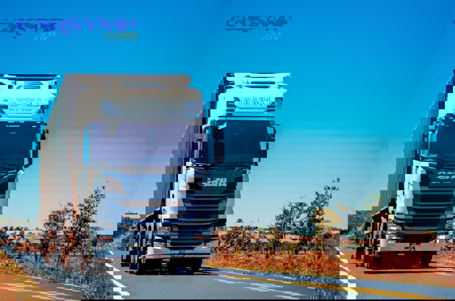 Properly distributed cargo load in vehicle trunk