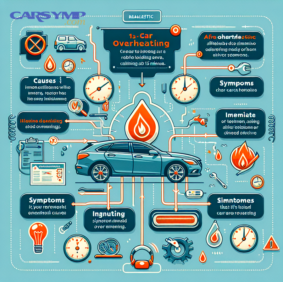 What should you do if the car overheats again right after repair?