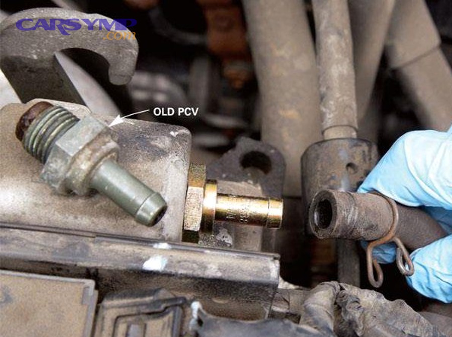 What are the most common signs (symptoms) of a bad PCV valve?