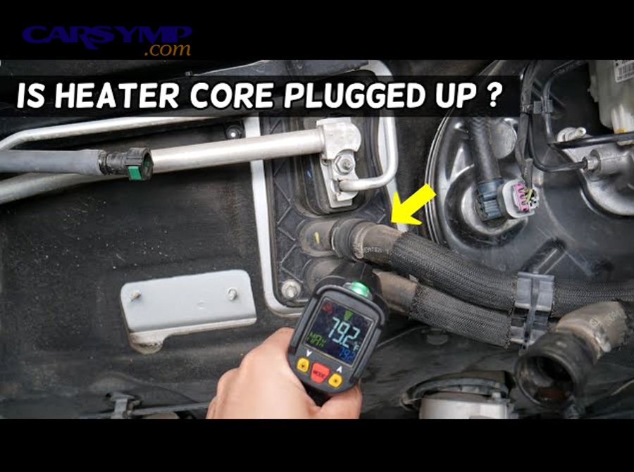 Engine bay coolant hoses for heater core test