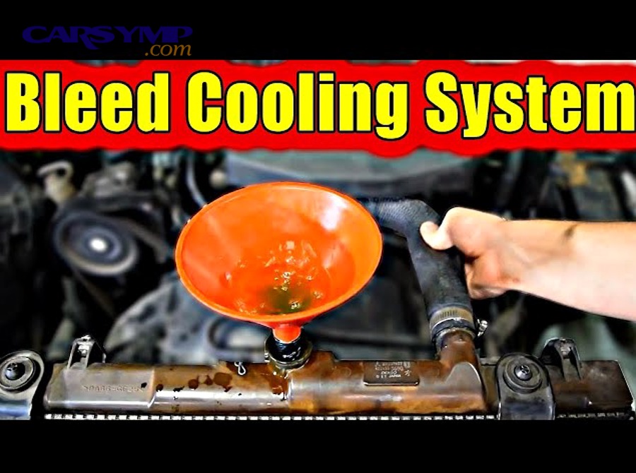 What should you do if the system still overheats or the heater stays cold after bleeding?