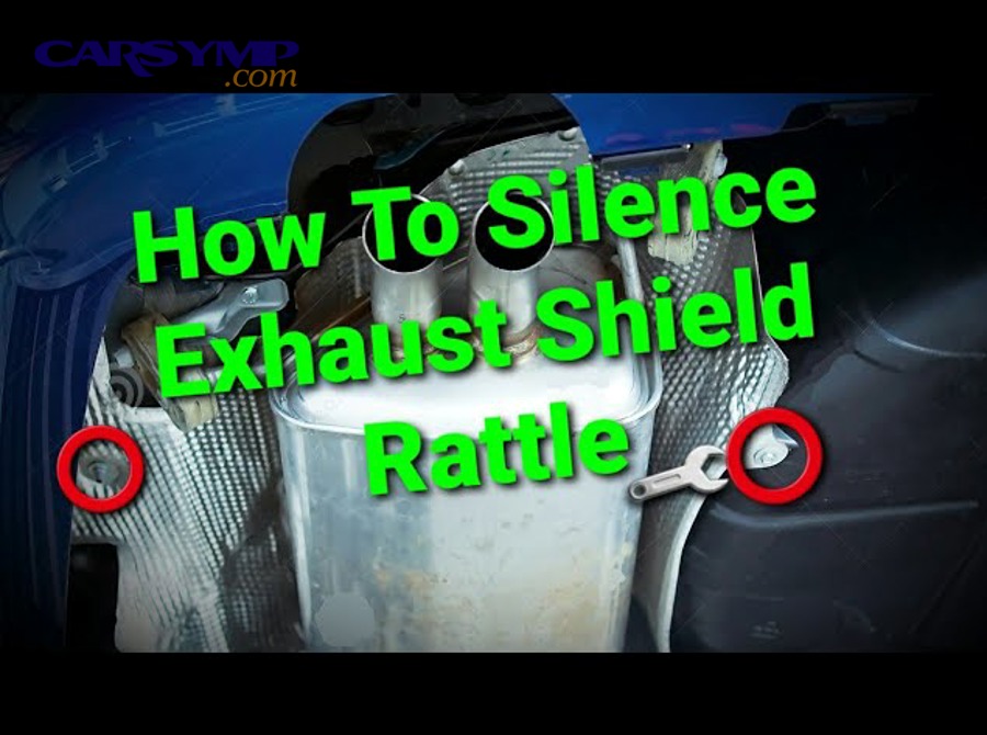 How do you fix exhaust knock caused by movement or contact (hangers, alignment, clearance)?